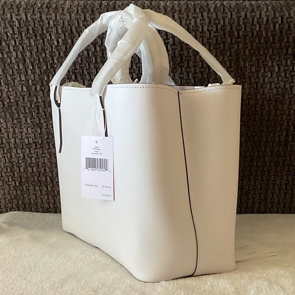 SOLD! NWT Kate Spade Harper White Satchel - Picture 9 of 17